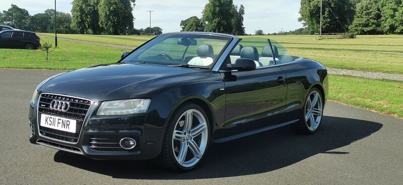 AUDI A5 Cabriolet 3.0 TDI V6 S line S Tronic Quattro 2dr 2011