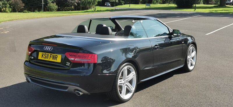 AUDI A5 Cabriolet 3.0 TDI V6 S line S Tronic Quattro 2dr 2011