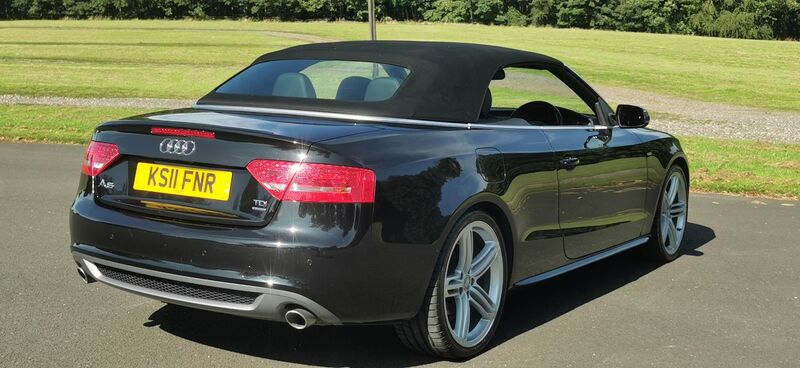 AUDI A5 Cabriolet 3.0 TDI V6 S line S Tronic Quattro 2dr 2011