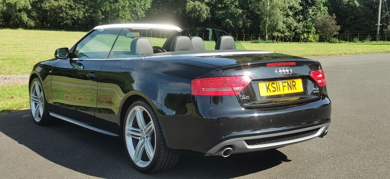 AUDI A5 Cabriolet 3.0 TDI V6 S line S Tronic Quattro 2dr 2011