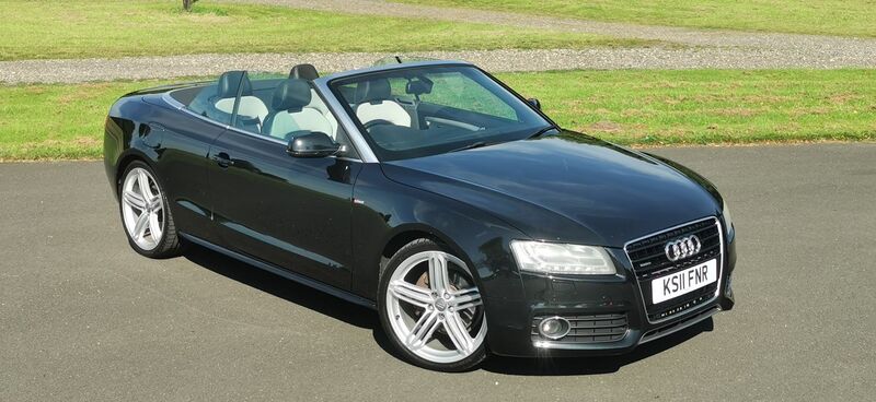 AUDI A5 Cabriolet 3.0 TDI V6 S line S Tronic Quattro 2dr 2011